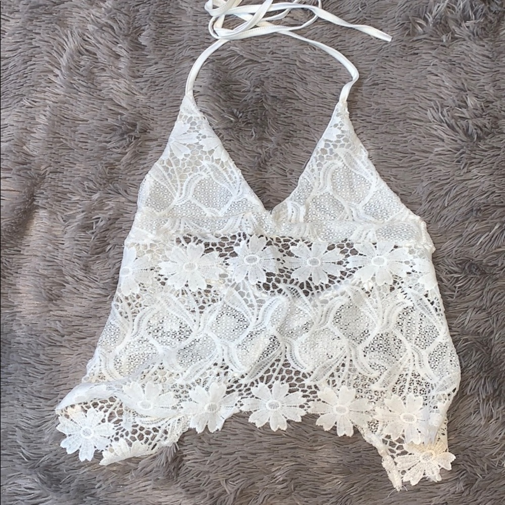 Mesh crop top